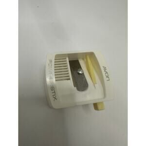 Avon Powderstix Pencil Sharpener White New Made in Germany